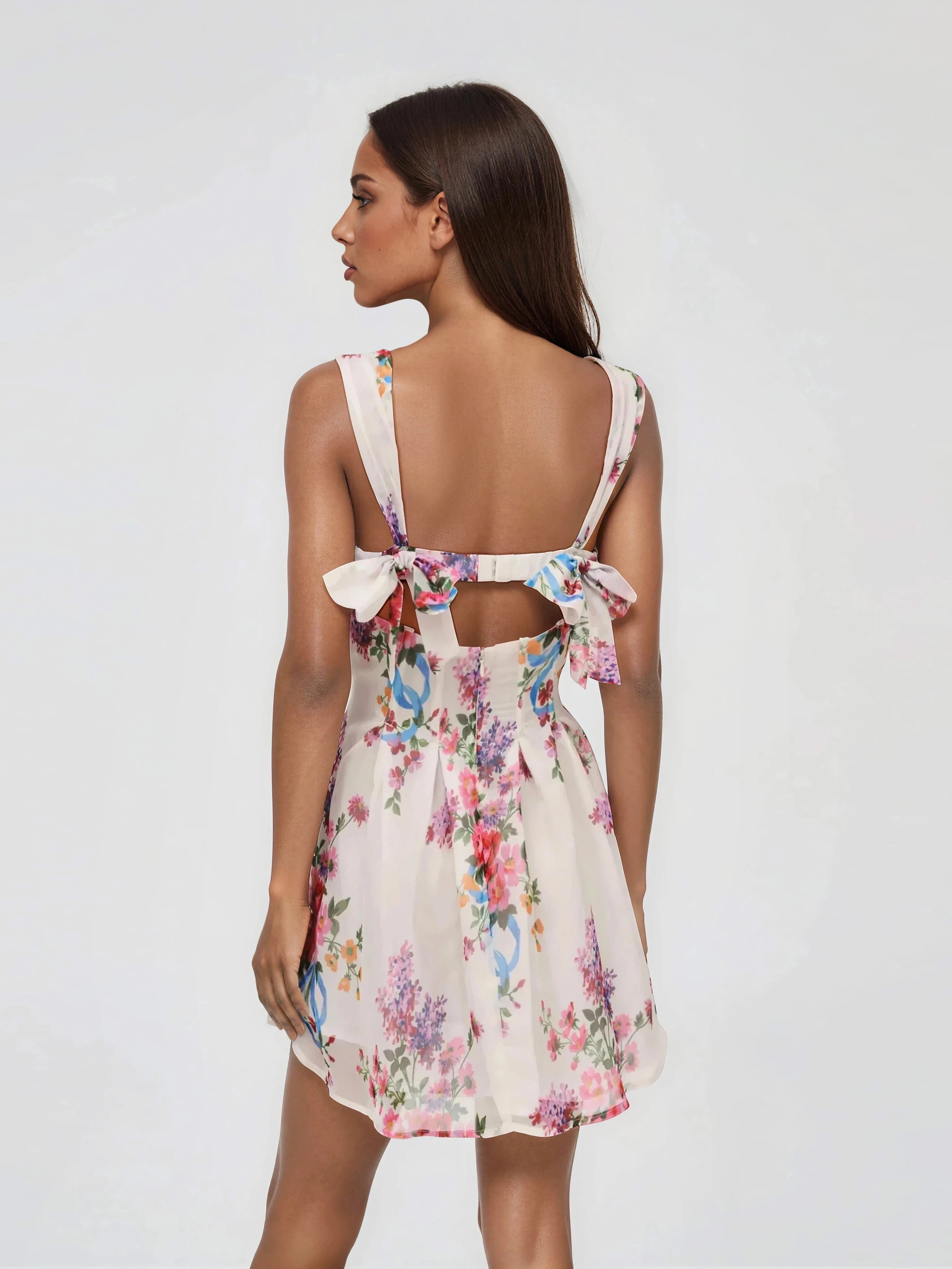 August Mini Dress – White (Final Sale)