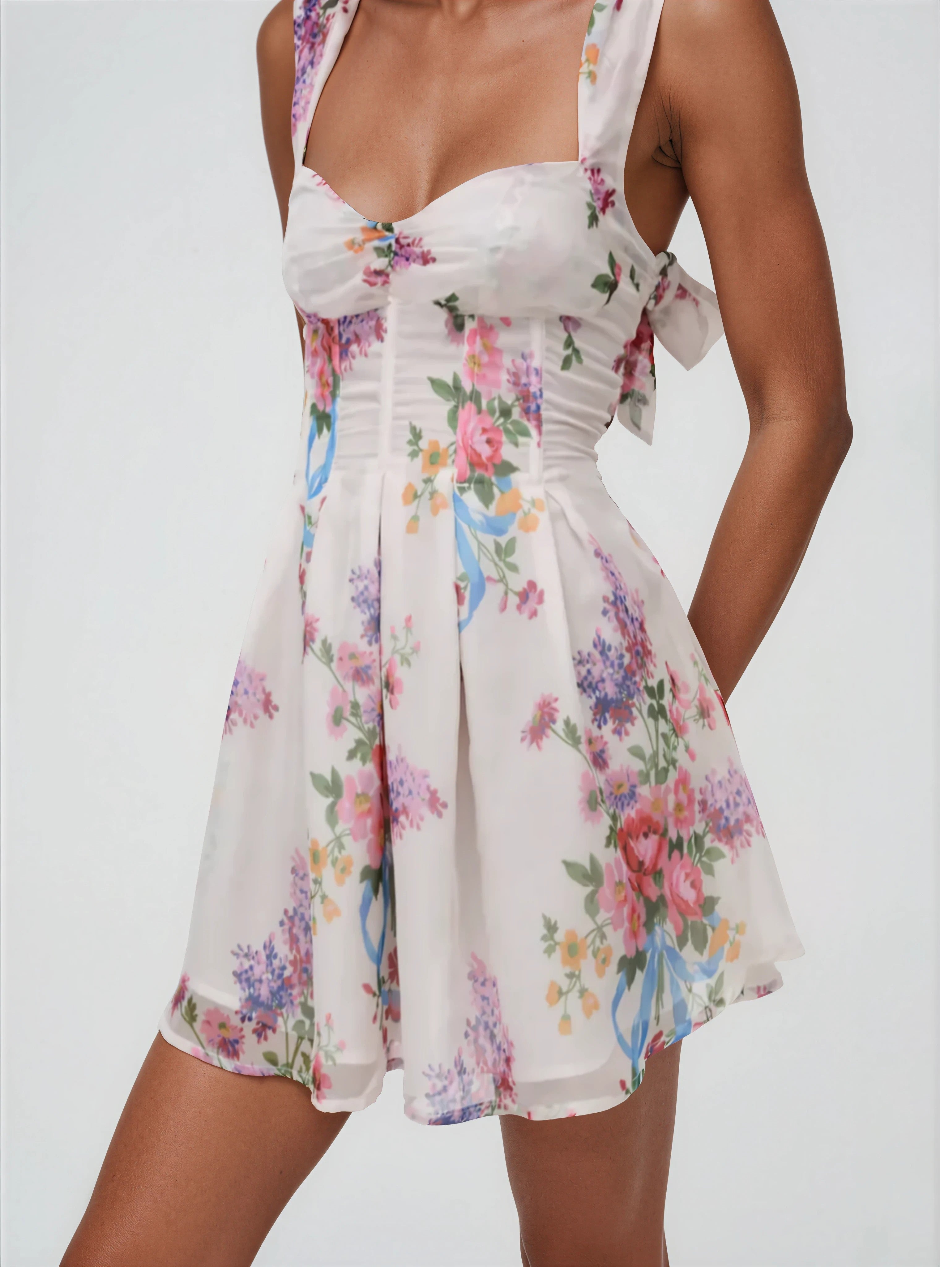 August Mini Dress – White (Final Sale)