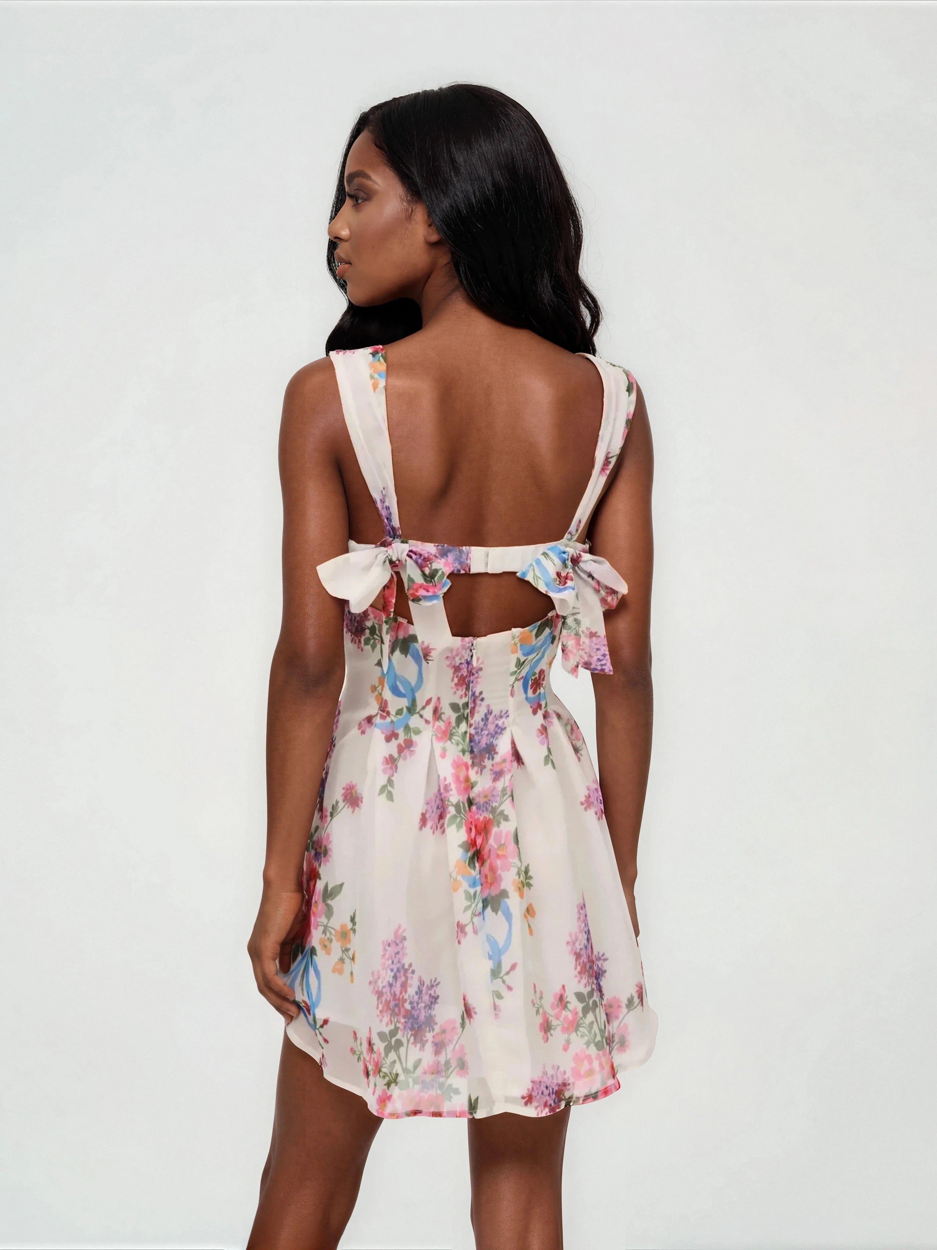 August Mini Dress – White (Final Sale)