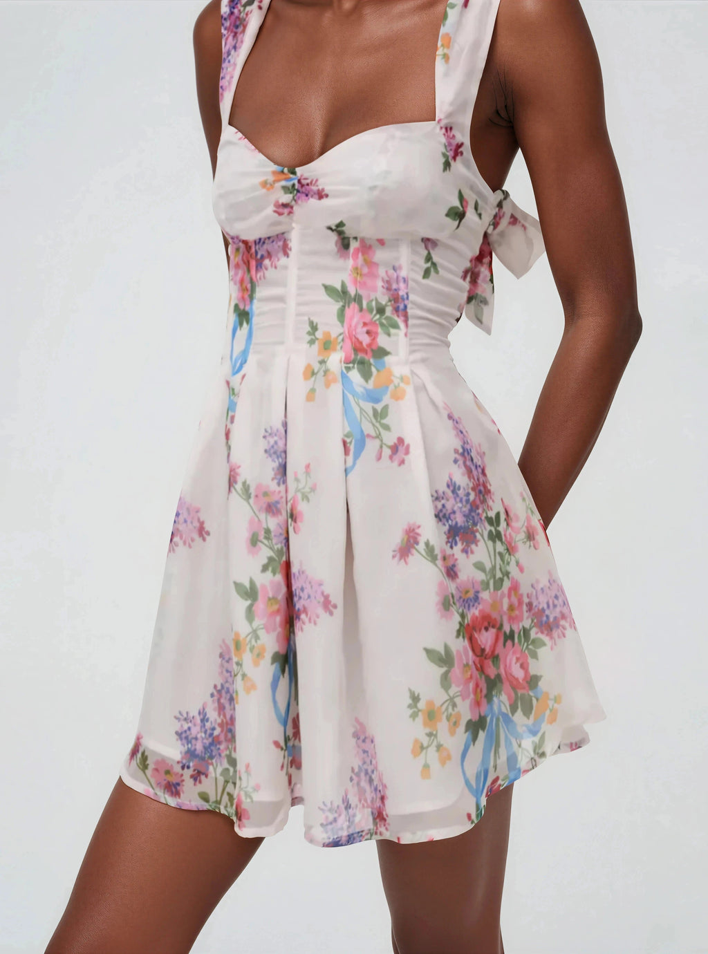 August Mini Dress – White (Final Sale)