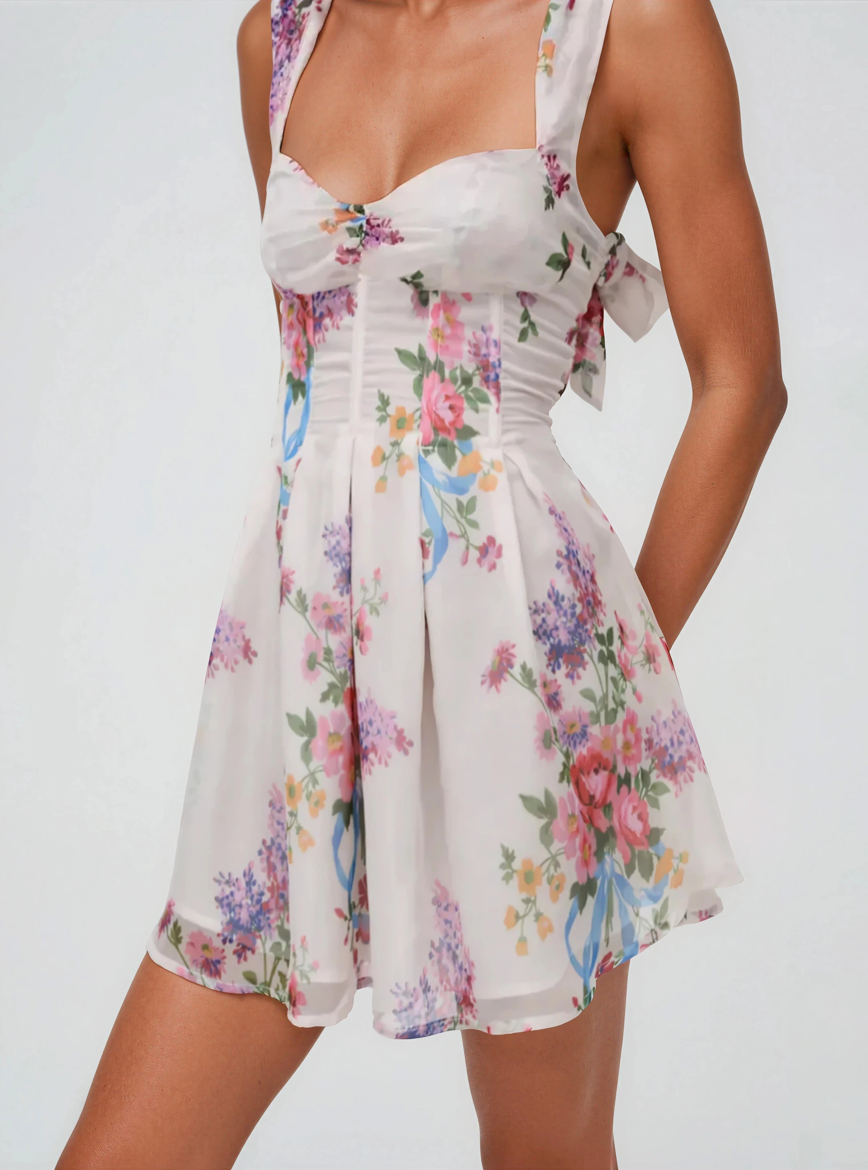 August Mini Dress – White (Final Sale)